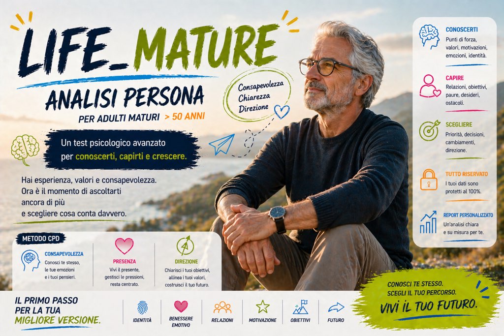 Test Life Adulti Maturi (50+ anni)